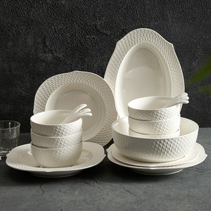 Scandinavian Style Luxury Household Ceramic Tableware <b>Set</b> Wedding Suitable Bowl Plate Mug Stoneware <b>Dinnerware</b> Gift <b>Set</b> - Product Image 2