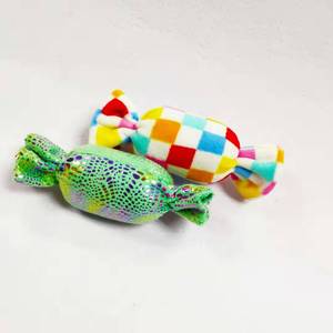 Juguete de peluche suave para cachorros con sonido, interactivo, con forma de caramelo, juguete para gatos, juguete de peluche con forma de caramelo para mascotas - Product Image 2