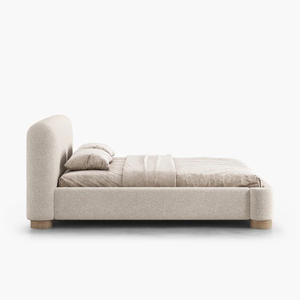 <span class=keywords><strong>Lit</strong></span> double moderne <span class=keywords><strong>de</strong></span> luxe français, grand format, blanc, en sherpa, pour chambre principale, villa, appartement, <span class=keywords><strong>avec</strong></span> tête <span class=keywords><strong>de</strong></span> <span class=keywords><strong>lit</strong></span> - Product Image 4