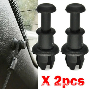 Volkswagen Golf Mk5 Mk6 Roof Rack <b>Clip</b> 1M6867574A Pair For Replacement Repair Auto Fastener - Product Image 2