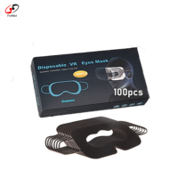 Masque VR jetable 100 pièces, masque pour les yeux, couvre-visage pour casque VR, accessoires de jeu