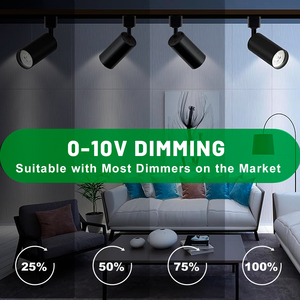 Thiết Kế Mới <span class=keywords><strong>30W</strong></span> 20W 10W Theo Dõi Đèn Đường Sắt Hệ Thống Chiếu Sáng <span class=keywords><strong>LED</strong></span> Đen Trắng Có Thể Điều Chỉnh Thay Đổi Độ Sáng Trần Tracklight Cho Cửa Hàng - Product Image 6