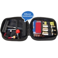 Rechargeable High Pressure CO2 Steel Gas Cylinder Emergency Motorcycle & Car Tire Repair Inflator Kit 25g Capacity