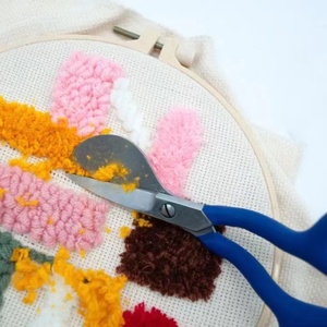 <span class=keywords><strong>Tijeras</strong></span> de acero inoxidable de alto contenido de carbono tipo <span class=keywords><strong>pico</strong></span> de <span class=keywords><strong>pato</strong></span> para cortar alfombras, <span class=keywords><strong>tijeras</strong></span> para apilar, <span class=keywords><strong>tijeras</strong></span> de <span class=keywords><strong>pico</strong></span> de <span class=keywords><strong>pato</strong></span> para tufting de 18 cm para tallado de alfombras - Product Image 2