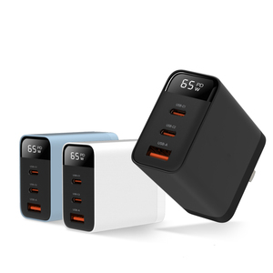CYKE 65W A + <span class=keywords><strong>C</strong></span> + Gan Display digitale universale USB tipo <span class=keywords><strong>C</strong></span> porta caricatore rapido USB tipo <span class=keywords><strong>C</strong></span> adattatore di alimentazione da viaggio veloce da parete K39 - Product Image 1