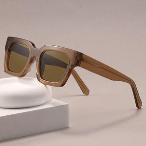 Lunettes de soleil carrées noires pour hommes, verres polarisés TAC UV400, protection solaire pour la conduite, mode, voyage, Wenzhou 8603 - Product Image 4