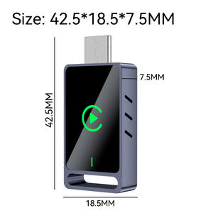 Adaptador USB 2 en 1 Portátil para CarPlay y Android Auto, para Conectividad Inteligente en el Automóvil con Conexión Automática - Product Image 3