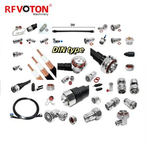 Fabrieksaanbod Lengte Rf Jumper Kabel 7/16 Din Man/4.3/10 Mannelijke 4.3-10 Rf Coaxiaal Voor 1/2 Superzachte Flexibele Montage 1M - Product Image 1