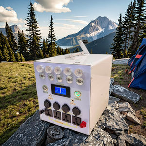 1500w 다기능 핸드 크랭크 생성기는 손전등 조명 및 장치 충전 비상 핸드 크랭크 생성기를 지원합니다 - Product Image 2