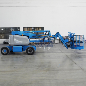 Platform Boom Teleskopik Elektrik/Diesel Self-propelled untuk Pekerjaan di Ketinggian dengan Sertifikasi CE - Product Image 1