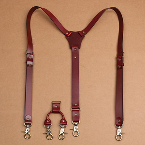 Vendita calda di giovani in vera pelle bretelle a gancio tracolla Casual alla moda spallacci per gli uomini per decorazioni di nozze - Product Image 4