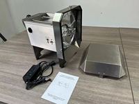 Trancheuse à bananes électrique automatique en acier inoxydable, machine à trancher les plantains/machine à couper les chips de bananes HJ-A50