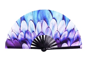 Abanico de Mano Chino de Bambú para Kung Fu y Tai Chi de 33 cm, Personalizado con Diseño Impreso, Ideal para Eventos - Product Image 4