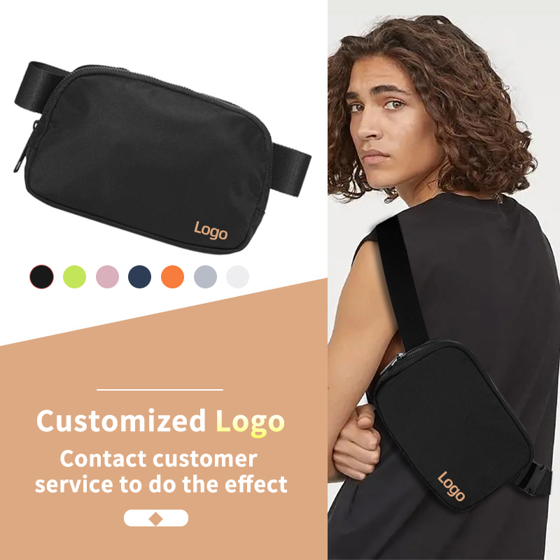 Unisex Adjustable Nylon Waist Pack Waterproof