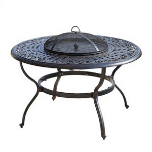 Meubles de jardin en aluminium pour grande famille, chaise et table en métal, modernes, durables, écologiques, sur mesure, vente en gros Youya - Product Image 4