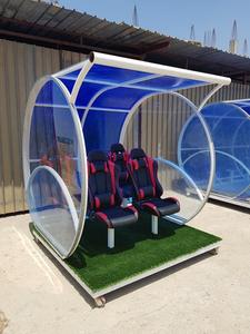 Banc de Remplacement Portable à <span class=keywords><strong>2</strong></span> Rangs pour Stade, Abri pour Équipe de Football - Product Image 2