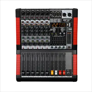 DM X-6 MP3 club dj mixer bt receiver audio mixer mixing console 6 channel