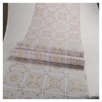 Papier peint vinyle imperméable pelable et collant pour la maison et l'hôtel pour la décoration intérieure des chambres à coucher, des salles à manger et des hôpitaux