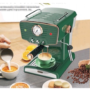 Cafetera Espresso Portátil PANCERKA 850W-1050W 15-20 Bares, Máquina de Cappuccino Semiautomática Italiana, Estilo Retro - Product Image 4