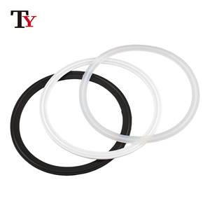 Tùy chỉnh FKM mặt bích kẹp miếng đệm O-ring phụ tùng ô tô đúc niêm phong Gasket sản phẩm cao su sản xuất - Product Image 2