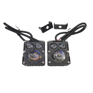 Новый продукт, распродажа, уличный Водонепроницаемый светодиодный фонарь V61, 20 Вт, желтый и белый Светодиодный прожектор, двухцветная мощность - Product Image 1