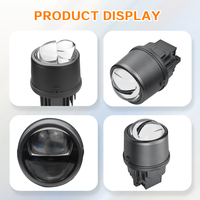 Nuevo diseño de faro ultra brillante para coche, luces antiniebla de diodo LED de alta calidad, lente de proyector
