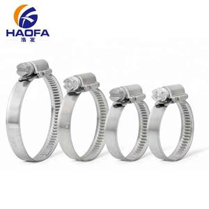 Collier <span class=keywords><strong>de</strong></span> <span class=keywords><strong>gorge</strong></span> <span class=keywords><strong>de</strong></span> tube en acier inoxydable 304, collier <span class=keywords><strong>de</strong></span> serrage américain à tension réglable - Product Image 1