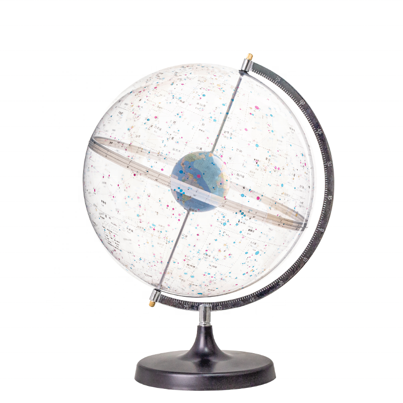 Transparent Clear Plastic Map Star and