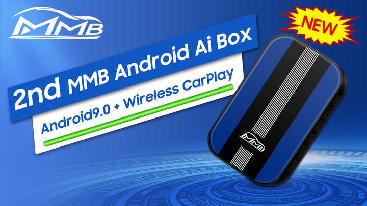 Android 9.0 4GB+32GB MMB Carplay AI Box - Smart Car Video