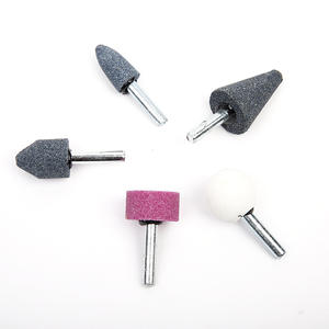 Piedra abrasiva montada para <span class=keywords><strong>Dremel</strong></span>, herramientas rotativas, cabezal de rueda de piedra de molienda, accesorios de herramientas <span class=keywords><strong>Dremel</strong></span>, 5 uds. - Product Image 2