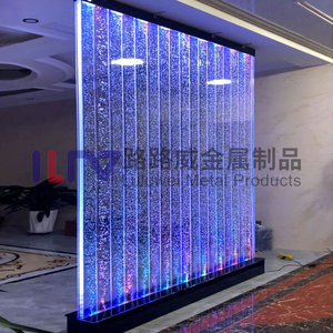 Vách ngăn màn hình bằng tấm acrylic LED, đài phun nước, tường bong bóng nước - Product Image 5