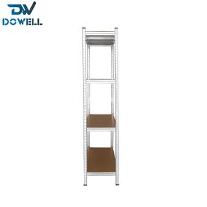 رفوف معدنية بتصميم مشقوق بتخفيضات كبيرة ، رف تخزين مجلفن متوسط الخدمة للمنزل والمكتب والمدرسة والمطاعم - Product Image 3