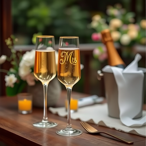 Flûtes à champagne <span class=keywords><strong>en</strong></span> <span class=keywords><strong>or</strong></span> avec bordure <span class=keywords><strong>en</strong></span> <span class=keywords><strong>or</strong></span> pour mariage - Product Image 1