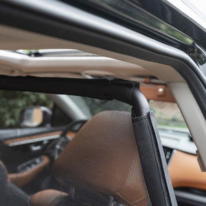 कार पालतू फ्रंट और रियर स्पेसर/आइसोलेशन नेट, डॉग रियर सीट गारंटर, प्लास्टिक सार्वभौमिक पोर्टेबल सुरक्षा बाड़ - Product Image 2