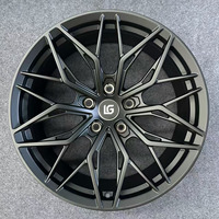 Rines Forjados Personalizados de 19 20 21 22 Pulgadas, 5x120, Negro Satinado, Rines de Aleación para Automóviles de Pasajeros BMW X3 X5 X6 X7