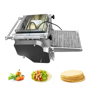 Machine à tortillas, prix d'usine, Machine de fabrication de tortillas de maïs mexicaine entièrement automatique Offre Spéciale Chapati/paratha/roti/lavash/t