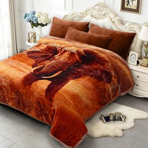 Bán Buôn Đôi Dày Chunky Mềm Giường Sofa Thổ Nhĩ Kỳ Chăn Tùy Chỉnh Ấm Sang Trọng Nặng Raschel Chăn Cho Mùa Đông Nữ Hoàng Kích Thước - Product Image 2