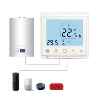 Sortie de signal de vanne proportionnelle RS485 0-10V, thermostat pour unité de ventilo-convecteur de type climatisation de refroidissement et de chauffage à 4 tuyaux et 2 tuyaux