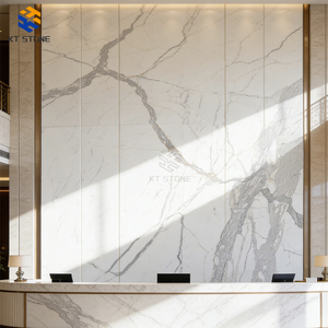 KT STONE Marmo Nero Simmetrico Effetto Crack, Stile Classico Europeo per Pareti e Scale, Sfondo per Scale a Chiocciola in Stile <span class=keywords><strong>Palazzo</strong></span> - Product Image 6