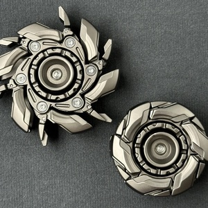 EDC Open Armor Magnetic Eco-Friendly Fidget Spinner ของเล่นหมุนคลายเครียด ทำจากเรซิ่นและซิลิโคน สำหรับผู้ใหญ่ เด็กชาย และเด็กหญิง - Product Image 5