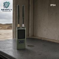 Détecteur de drones F8 avec localisation de source de signal 100MHz-8GHz, IP54, 7H, pour DJI, Autel, FPV, anti-UAV