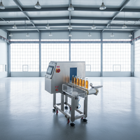 Détecteur de métaux étanche haute précision 0,6 mm avec protection IP65 pour aliments humides, rejet automatique et multi-tension