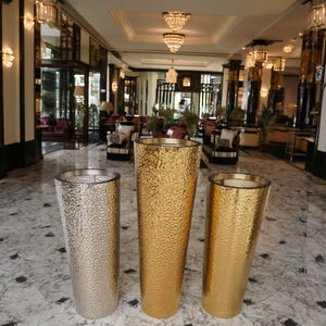 Vase décoratif de luxe pour la maison, grand vase à plantes en acier doré, pot de fleurs doré de 5 <span class=keywords><strong>pieds</strong></span>, vase de sol pour l'intérieur et l'extérieur - Product Image 2