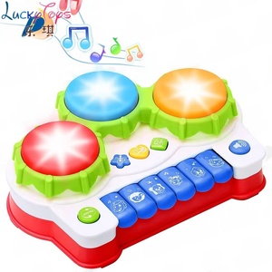 Juguete Musical para Bebés con Teclado <span class=keywords><strong>de</strong></span> 6 Notas, Instrumento <span class=keywords><strong>de</strong></span> Dibujos Animados para Educación Temprana, Aprendizaje Montessori y Juego - Product Image 2