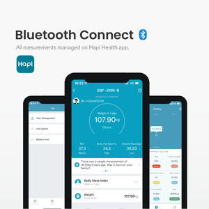 Báscula Analizadora <span class=keywords><strong>de</strong></span> Composición <span class=keywords><strong>Corporal</strong></span> Inteligente TRANSTEK Profesional, 180 kg, Resistente al Agua, Mide Grasa <span class=keywords><strong>Corporal</strong></span>, Peso, <span class=keywords><strong>Masa</strong></span> Ósea y Índice <span class=keywords><strong>de</strong></span> <span class=keywords><strong>Masa</strong></span> <span class=keywords><strong>Corporal</strong></span> (IMC) - Product Image 2