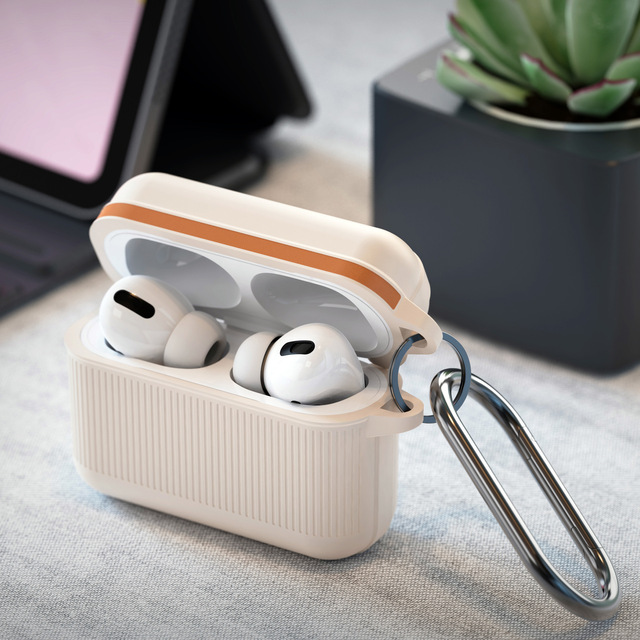 Hot Selling Silicone Earphone Case for Airpod Pro Protective Case Cover Waterproof  Pro Case with Hook