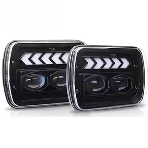 Faro LED Cuadrado de 45W 5x7 Pulgadas, Luz Alta y Baja, DRL, 6000LM, Universal para Jeeps, Todoterrenos, SUV, IP68 Impermeable, 12V DC - Product Image 4