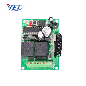 YET402PC + YET026 Bộ Điều Khiển Từ Xa Vô Tuyến Rf Không Dây Hai Kênh 433/315Mhz Bộ Thu Phát Rc Bộ Mở Cửa - Product Image 5