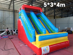 <span class=keywords><strong>2025</strong></span> thương mại <span class=keywords><strong>Inflatable</strong></span> lâu đài với thanh trượt 5m x 3m x 4m mềm nhảy bouncy nhà hoàn hảo sân chơi ngoài trời cho trẻ em vui vẻ - Product Image 2