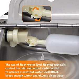Bebederos automáticos a prueba de salpicaduras de aves de corral, ganado, perros, animales, con válvula de flotador y válvula de agua de soplado, Kit de acero inoxidable - Product Image 4